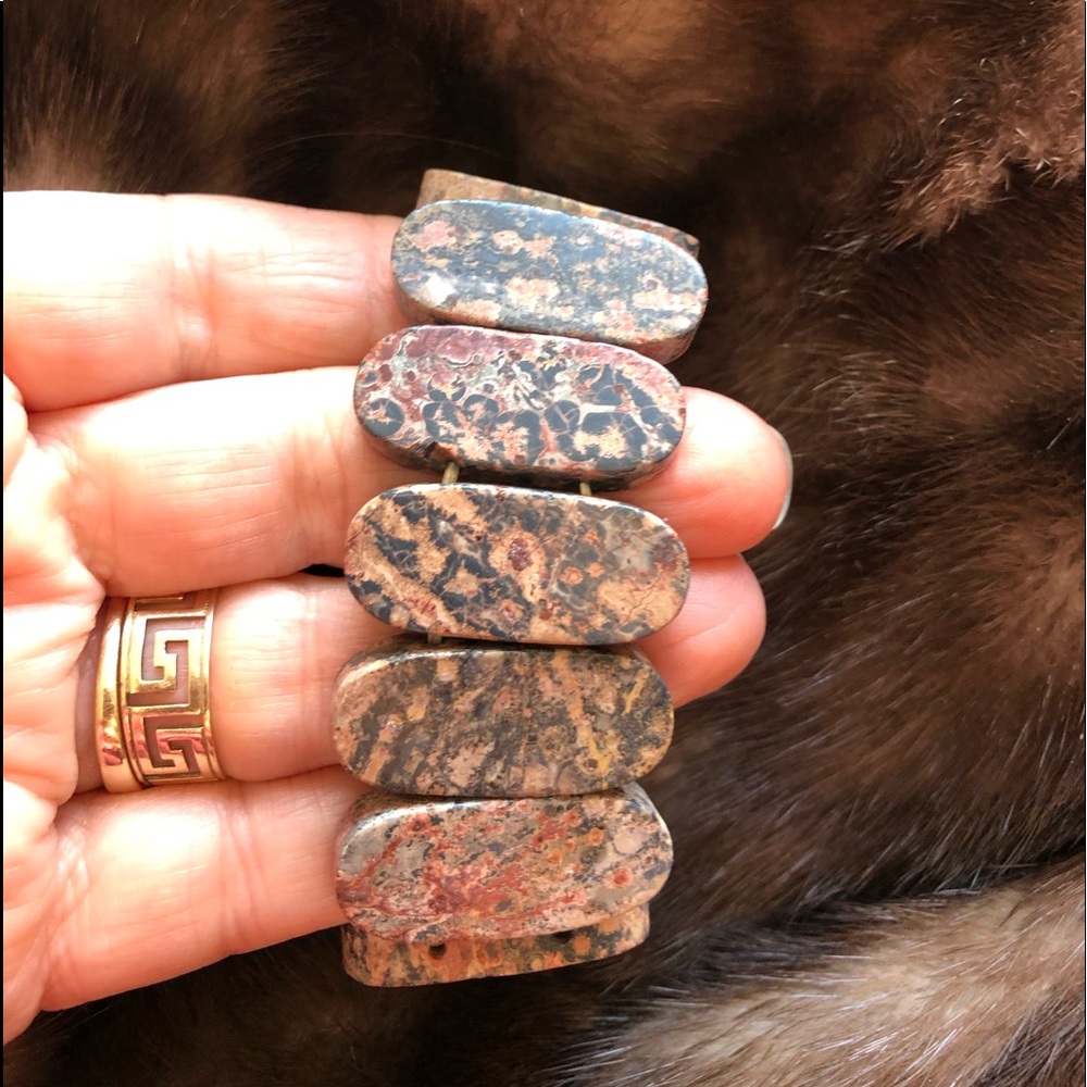 Ocean Jasper stretch bracelet